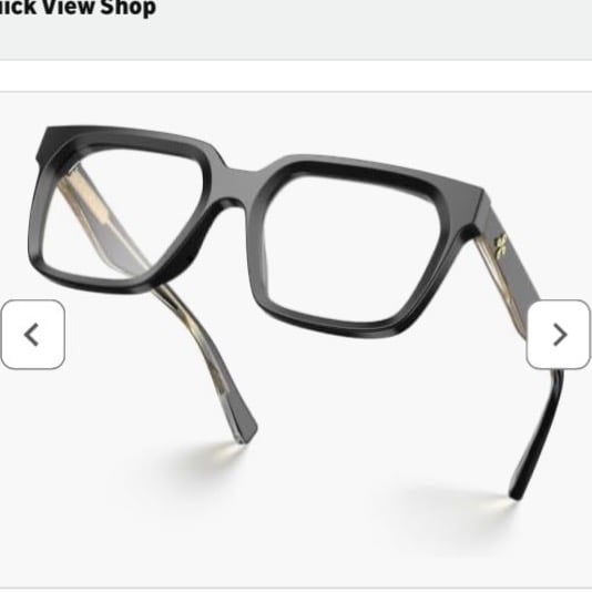 Chunky oversized rectangle fashion glasses